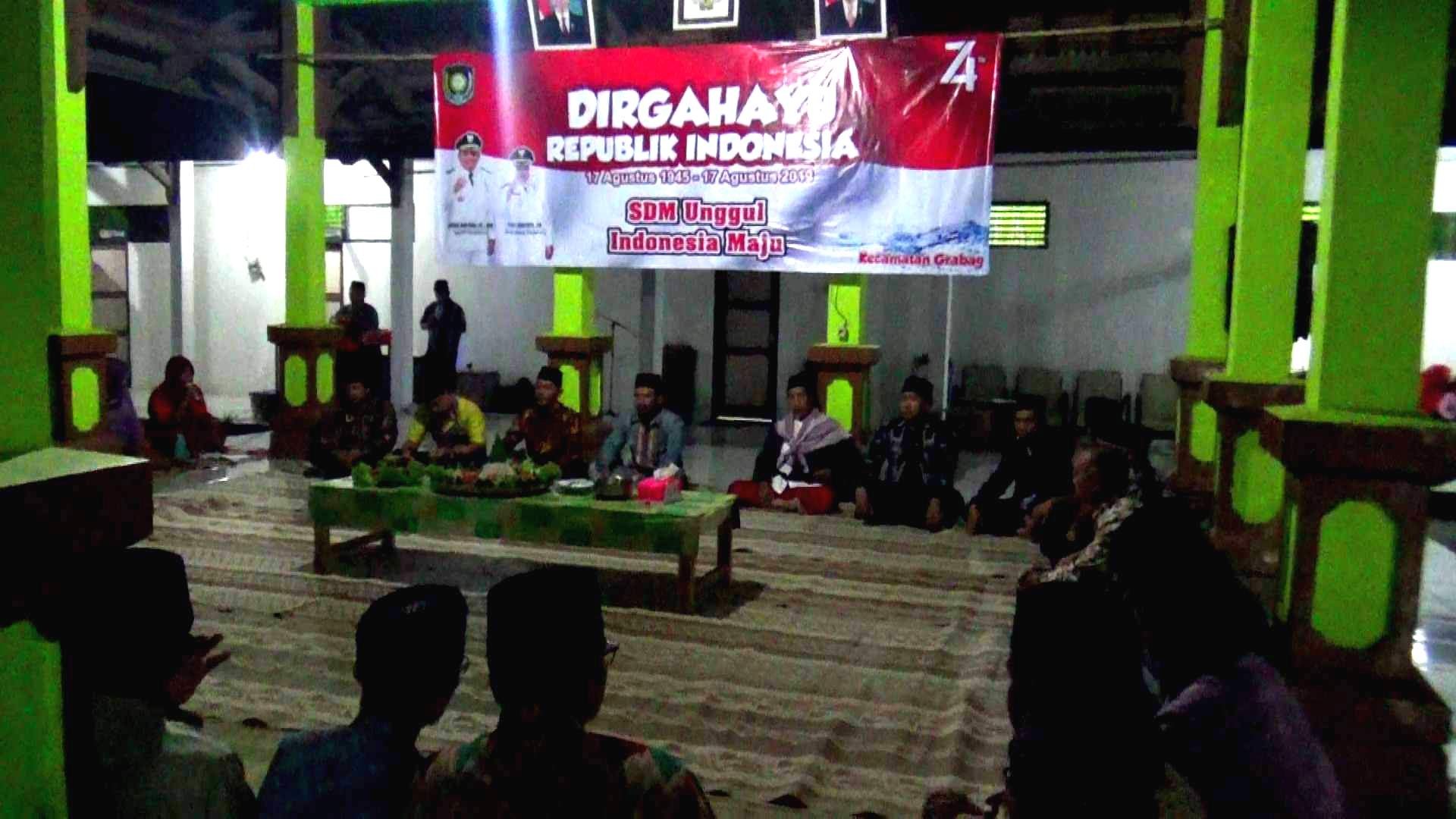 Malam Tasyakuran Peringatanan HUT Kemerdekaan RI Tahun 2019 Tingkat Kecamatan Grabag