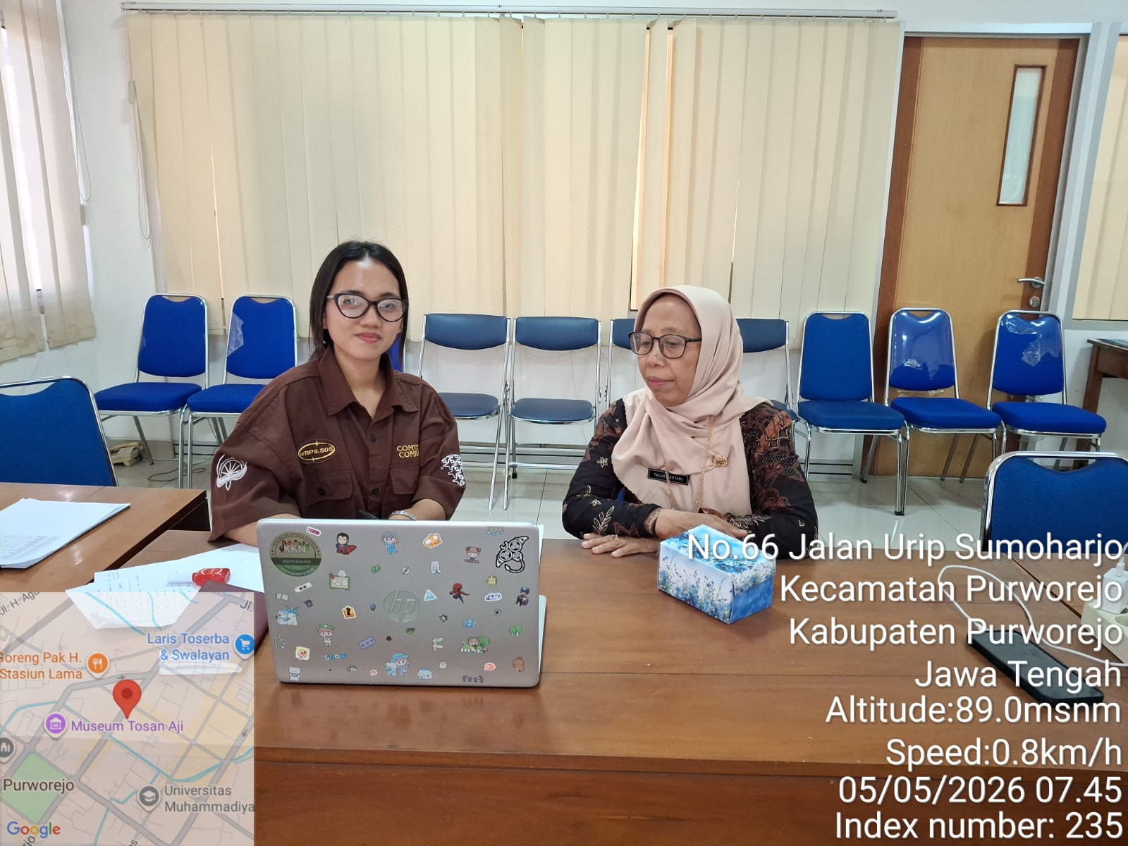 Kecamatan Grabag Hadiri Desk/Verifikasi Data Dukung Kelembagaan Kabupaten Sehat di Bapperida Purworejo