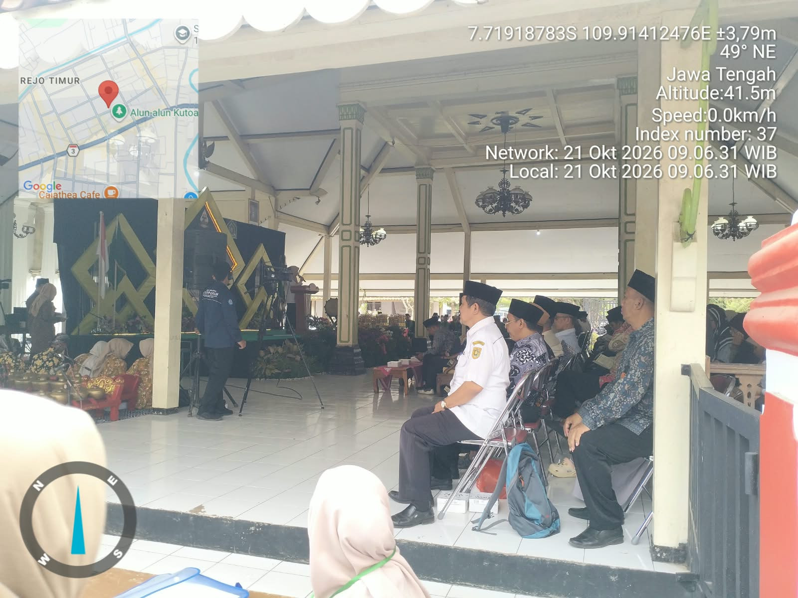 Sekcam Grabag Hadiri Pembukaan MTQ Pelajar XXXIX dan MTQ Mahasiswa Kabupaten Purworejo Tahun 2026