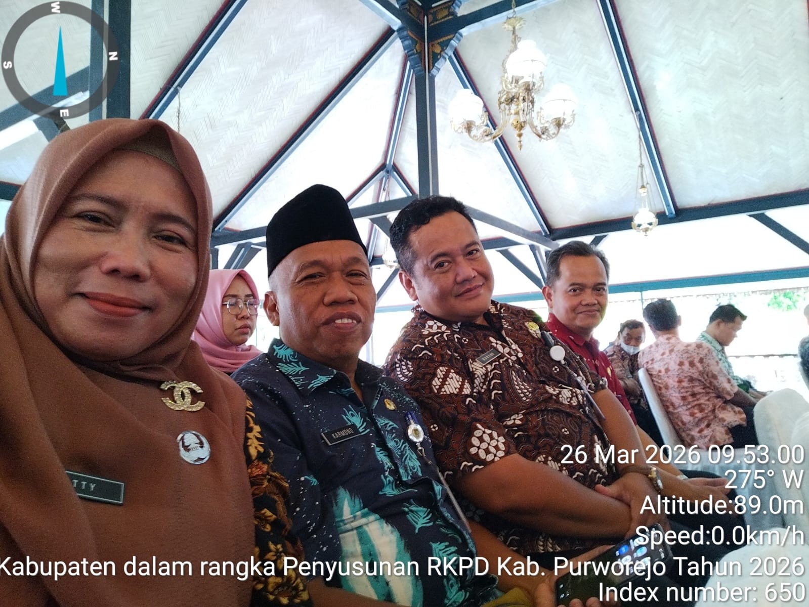Sekcam Grabag Hadiri Musrenbang RKPD Tingkat Kabupaten Purworejo Tahun 2026