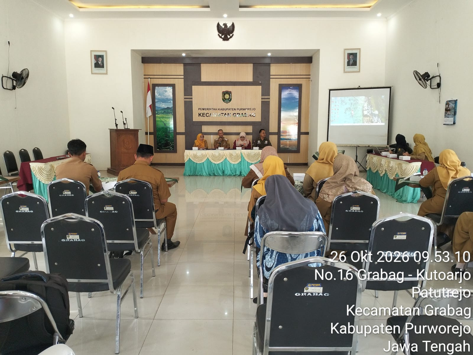 Kecamatan Grabag Gelar Rakor Pemberdayaan Masyarakat Bahas E-HDW