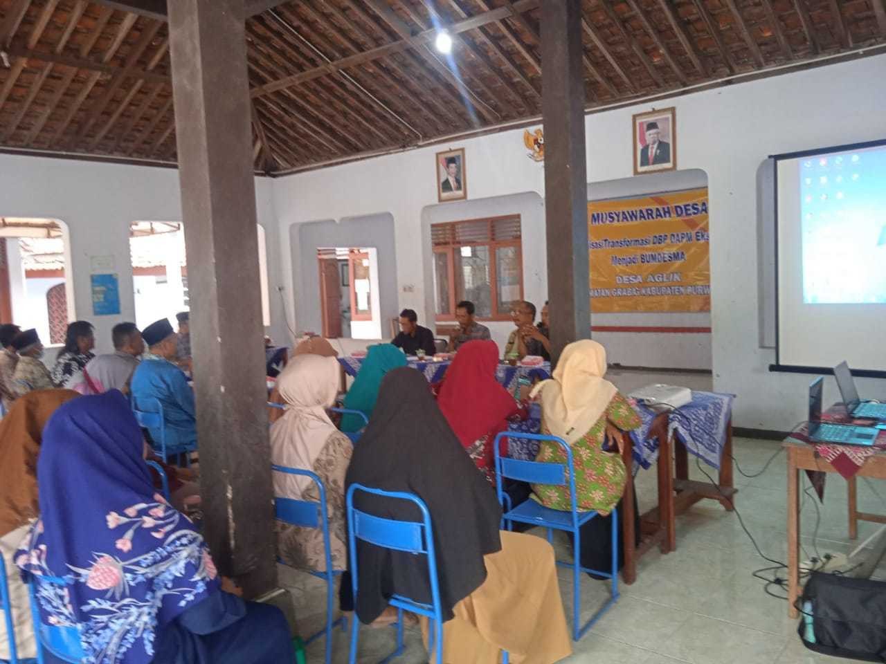 MONITORING MUSRENBANG RKPDes DI DESA AGLIK