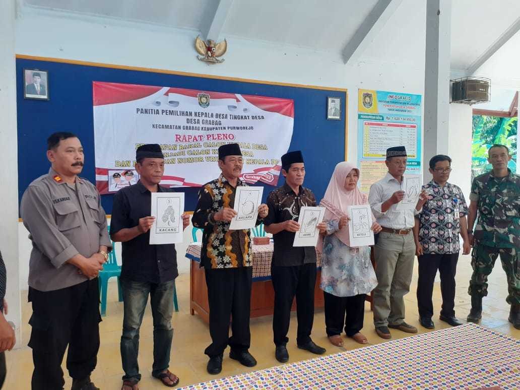 RAPAT PLENO TERBUKA PENETAPAN CALON KEPALA DESA GRABAG