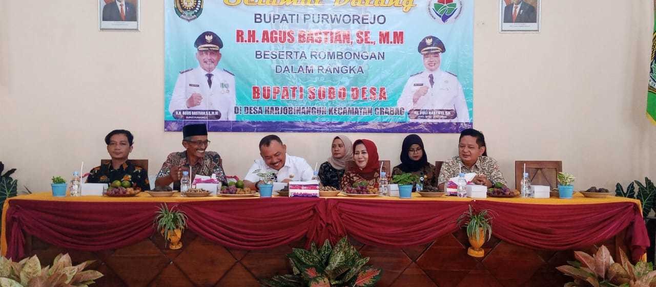 BUPATI SOBO DESO DI HARJOBINANGUN