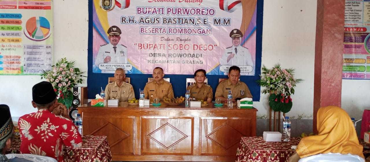 BUPATI SOBO DESO DI ROWODADI