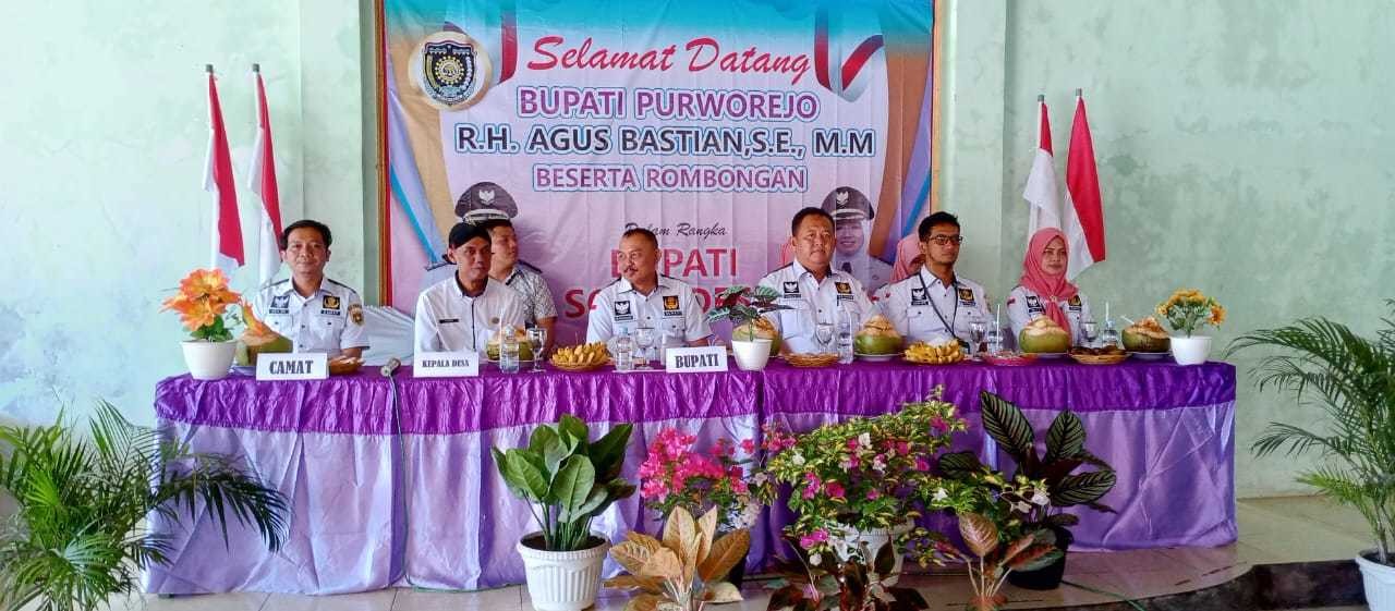 BUPATI SOBO DESO DI SUMBERAGUNG