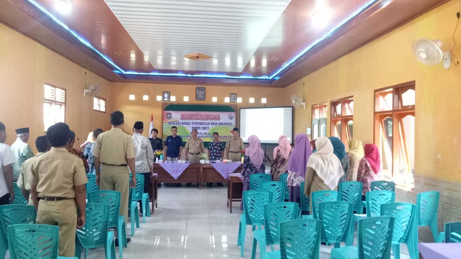 MONITORING MUSRENBANG RKPDes DI DESA KALIREJO