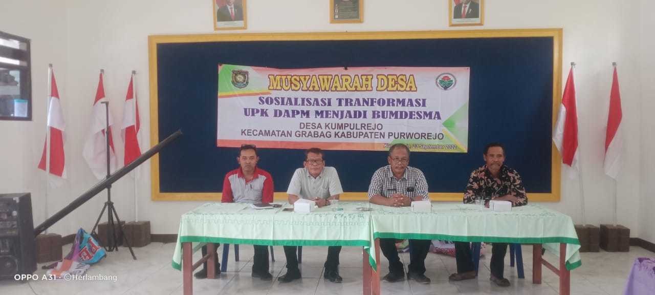 MONITORING MUSRENBANG RKPDes DI DESA KUMPULREJO