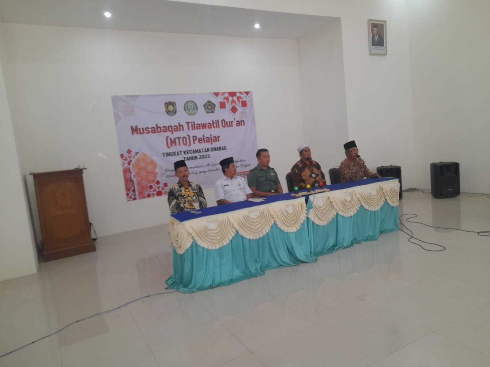 LOMBA MTQ TINGKAT  KECAMATAN GRABAG