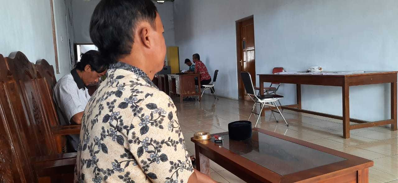 MONITORING DAN EVALUASI USULAN PBI DI DESA TULUSREJO