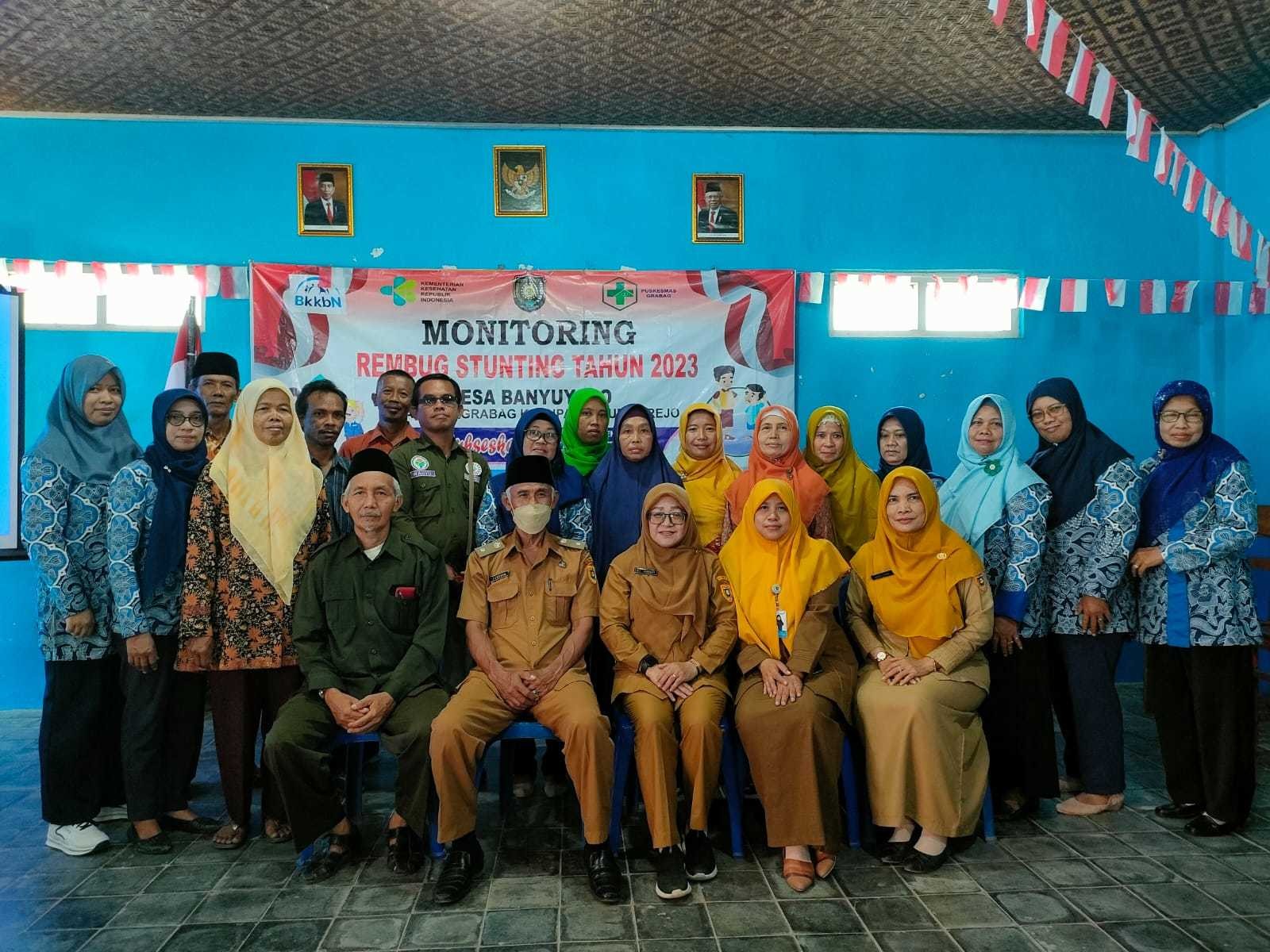 MONITORING REMBUG STUNTING DI DESA BANYUYOSO