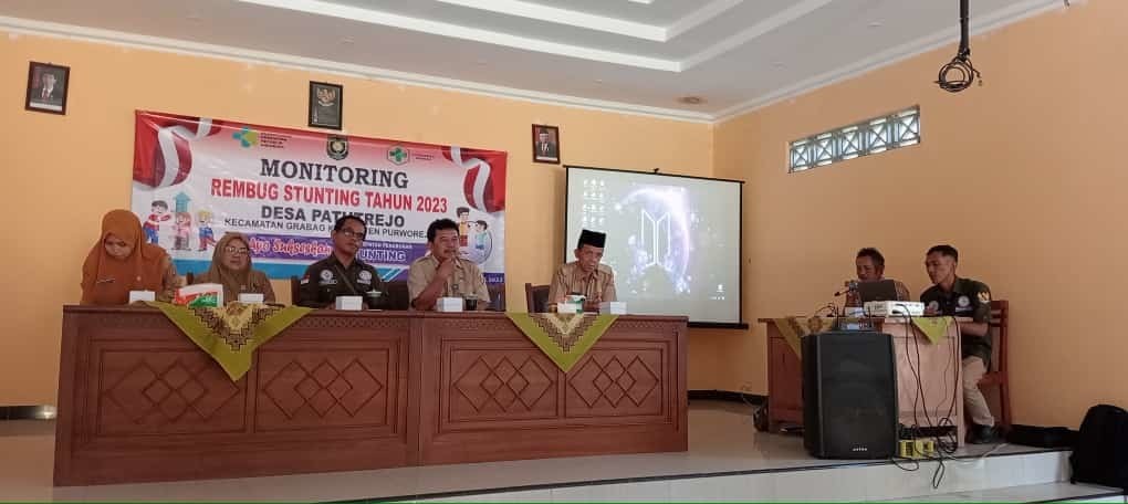 MONITORING REMBUG STUNTING DI DESA PATUTREJO