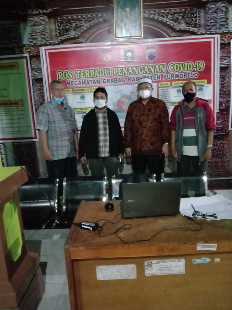 MONITORING SATGAS COVID KABUPATEN KE KECAMATAN GRABAG