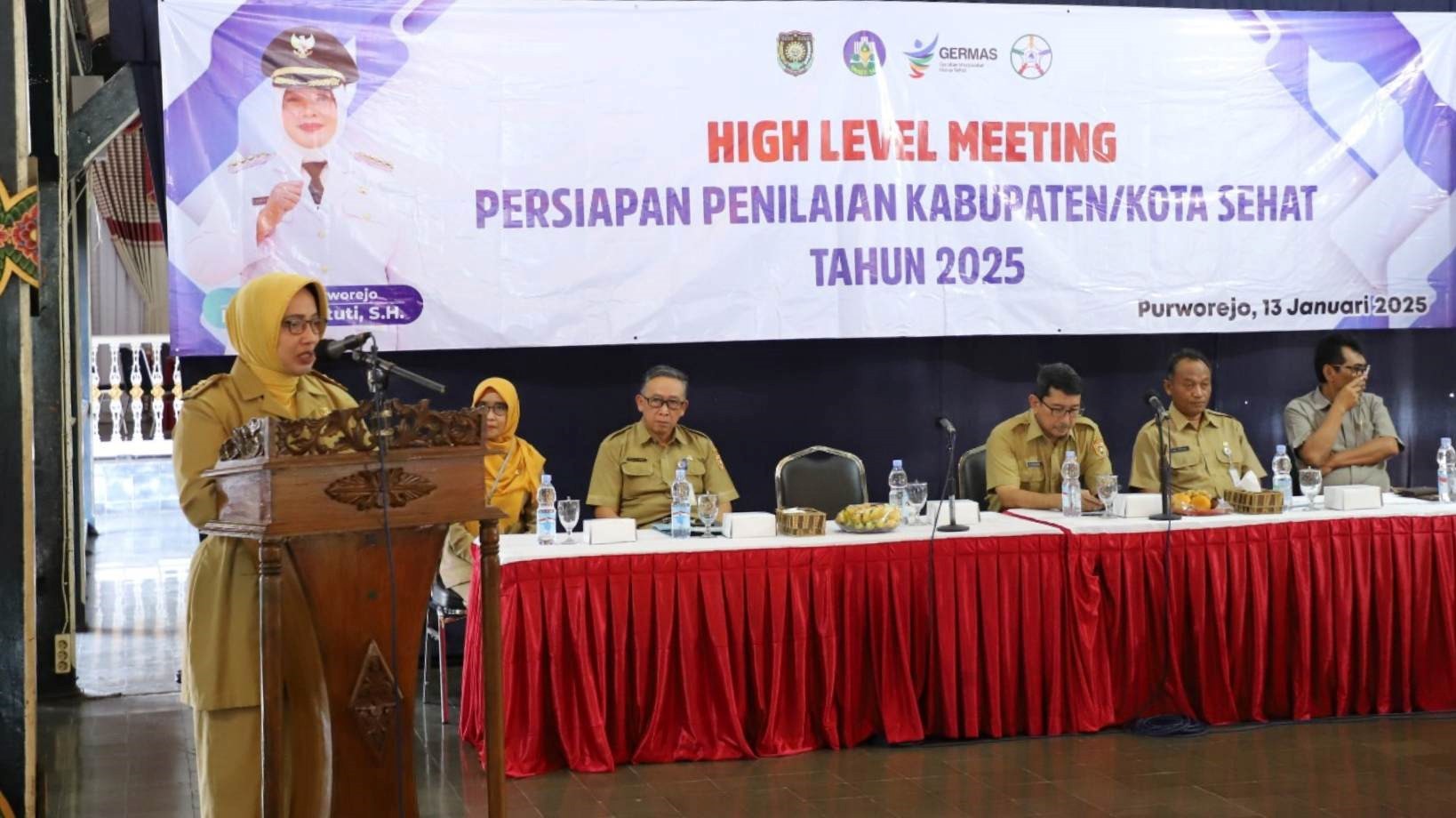 Rapat High Level Persiapan Penilaian Kabupaten/Kota Sehat 2025