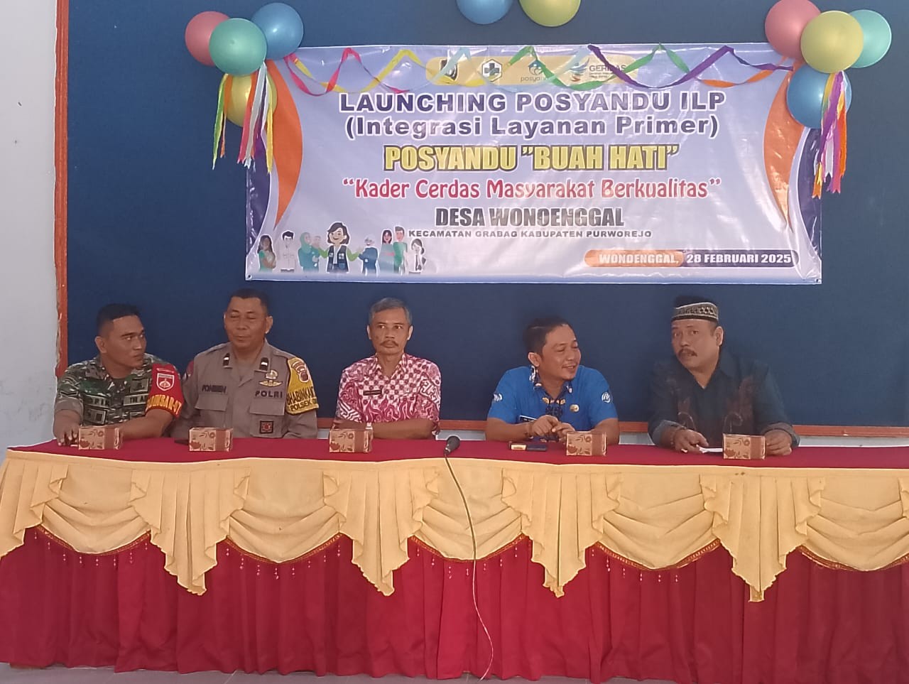 Pembukaan ILP Desa Wonoenggal, Dukung Peningkatan Kesehatan Masyarakat