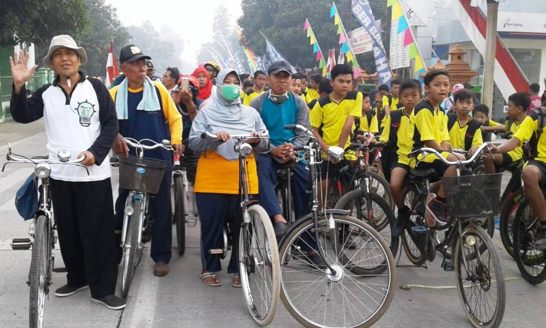 Olahraga Sambil Rekreasi Melaui Grabag Onthel Kebangsaan (GONK)