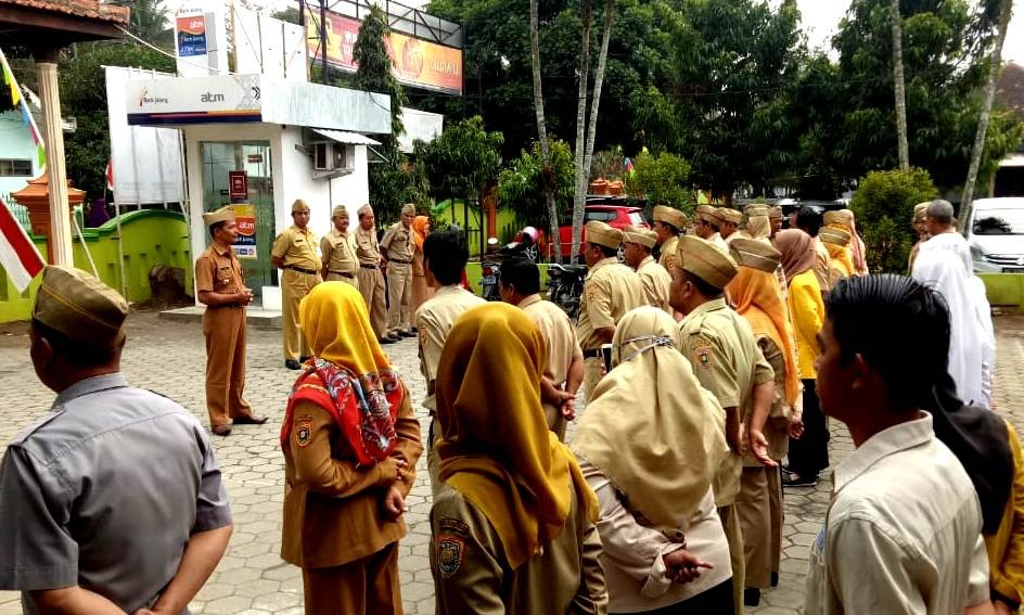 Camat Apresiasi Konsistensi Pelaksanaan Apel Pagi ASN Kantor Kecamatan Grabag