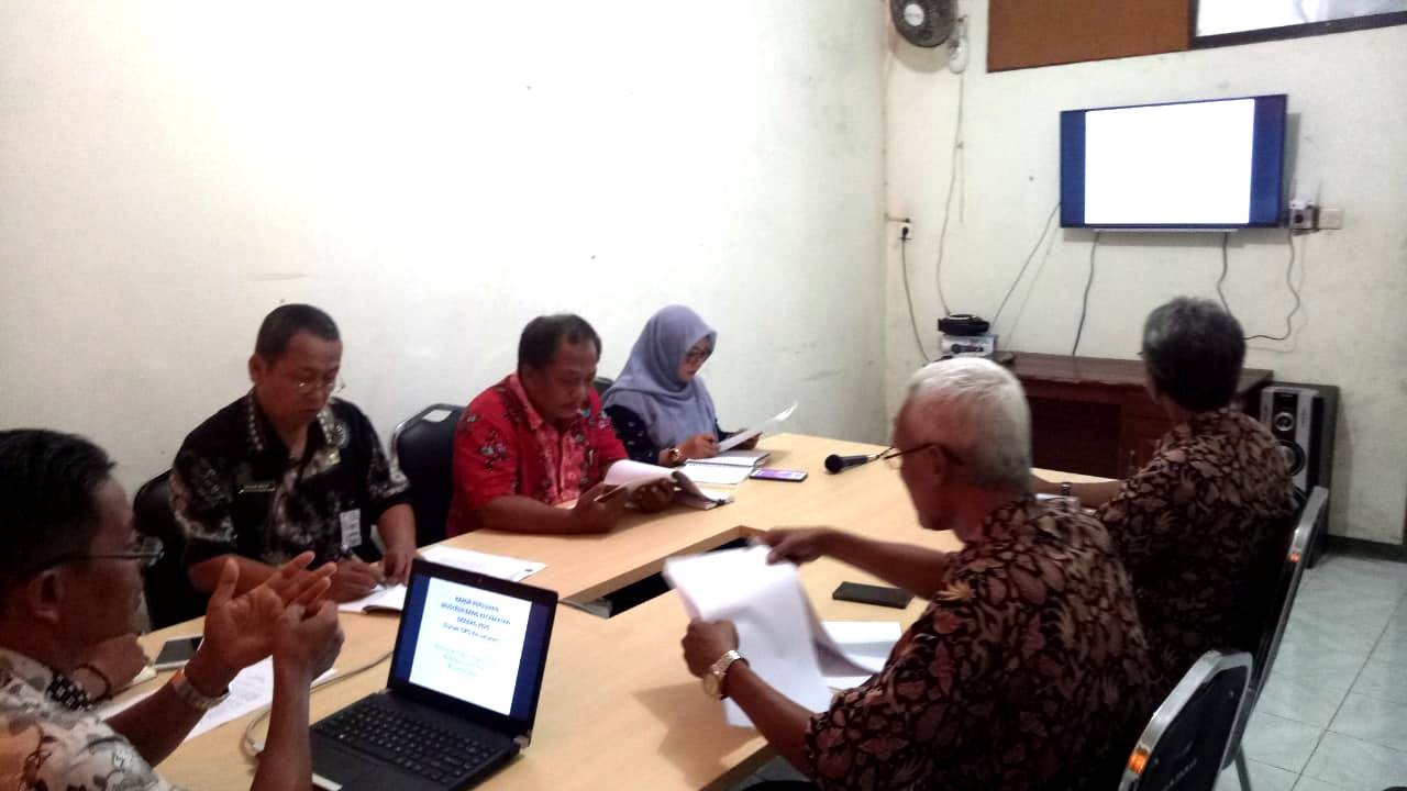 Camat Pimpin Rakor Persiapan Musrenbang Kecamatan Grabag