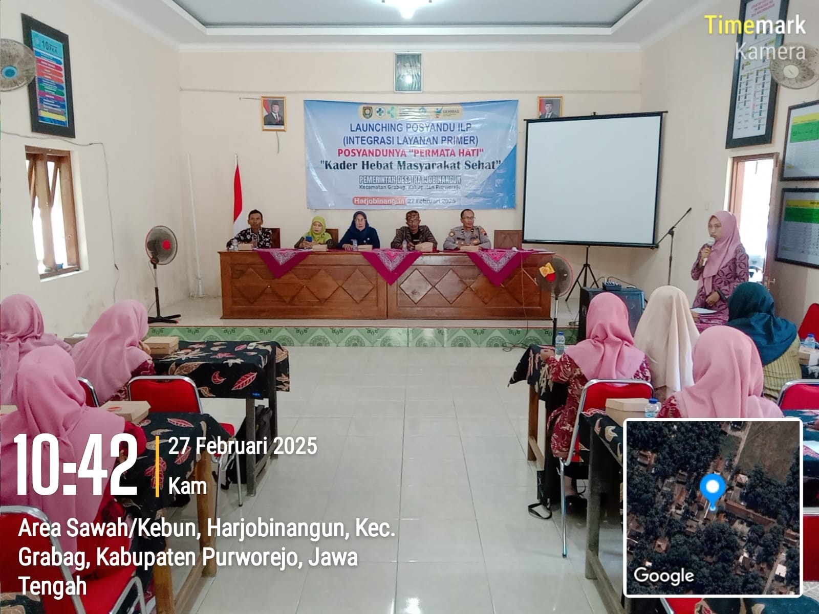 Launching ILP Posyandu di Desa Harjobinangun