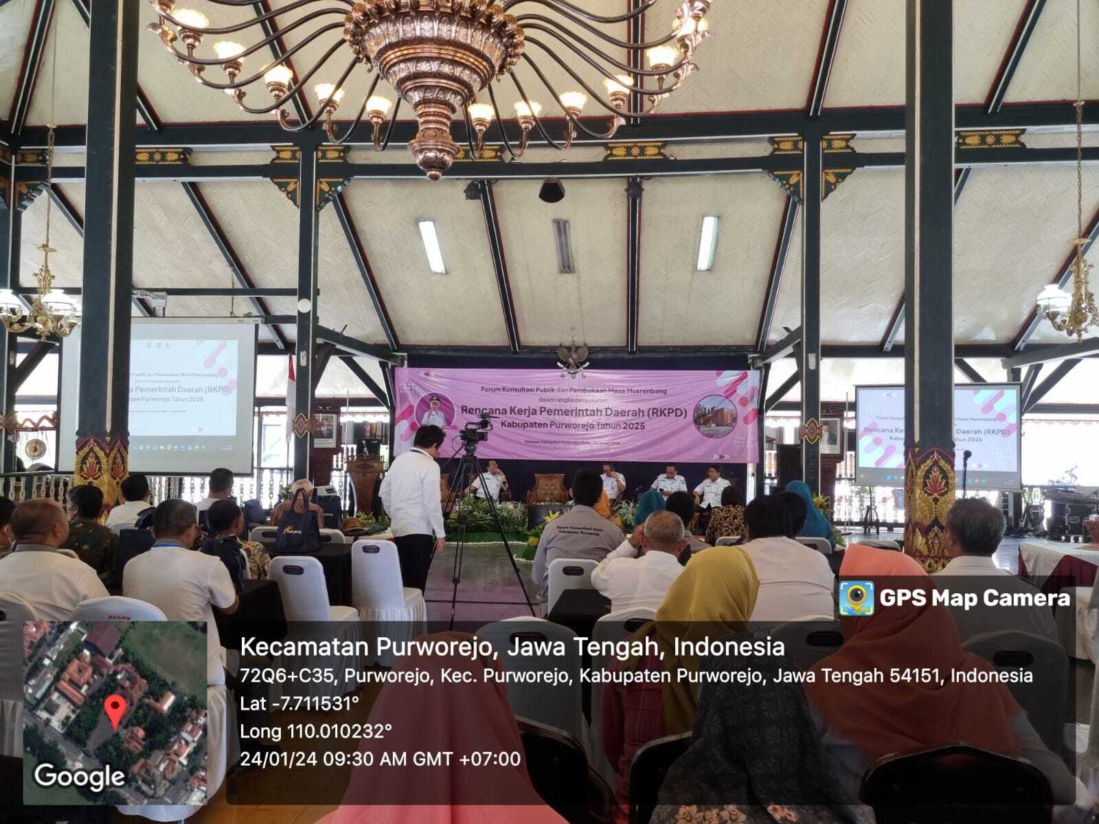 Rapat Koordinasi (Rakor) Forum Konsultasi Publik dan Pembukaan Masa Musyawarah Perencanaan Pembangunan (Musrenbang)