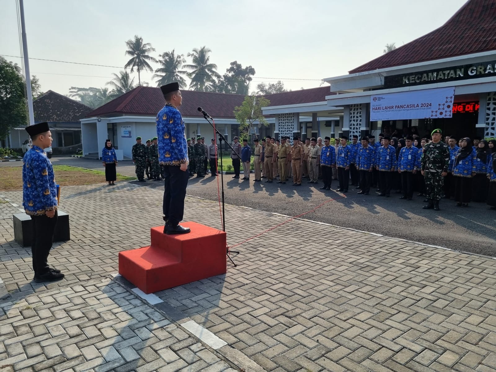 UPACARA PERINGATAN HARI LAHIRNYA PANCASILA