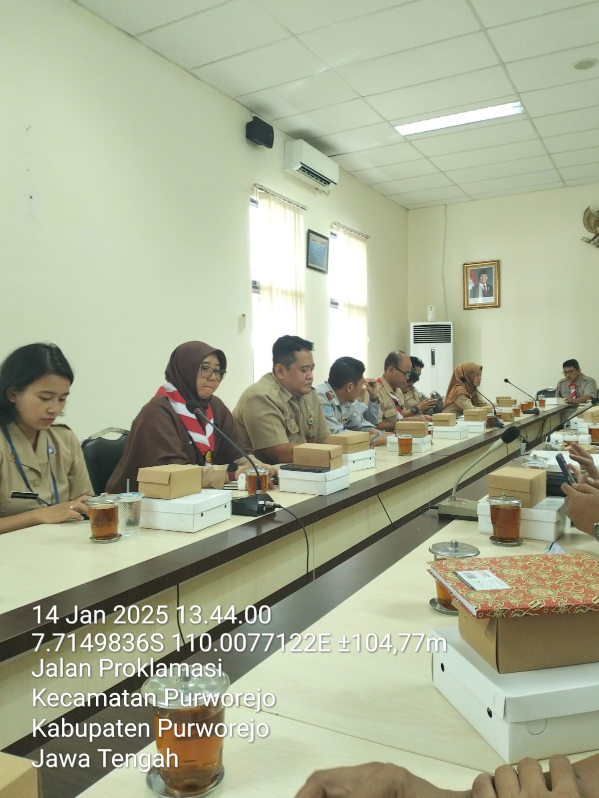 PEMERINTAH KECAMATAN GRABAG MENGIKUTI EVALUASI  REALISASI PENDAPATAN DAERAH KABUPATEN PURWOREJO TAHU - (Ada 0 foto)